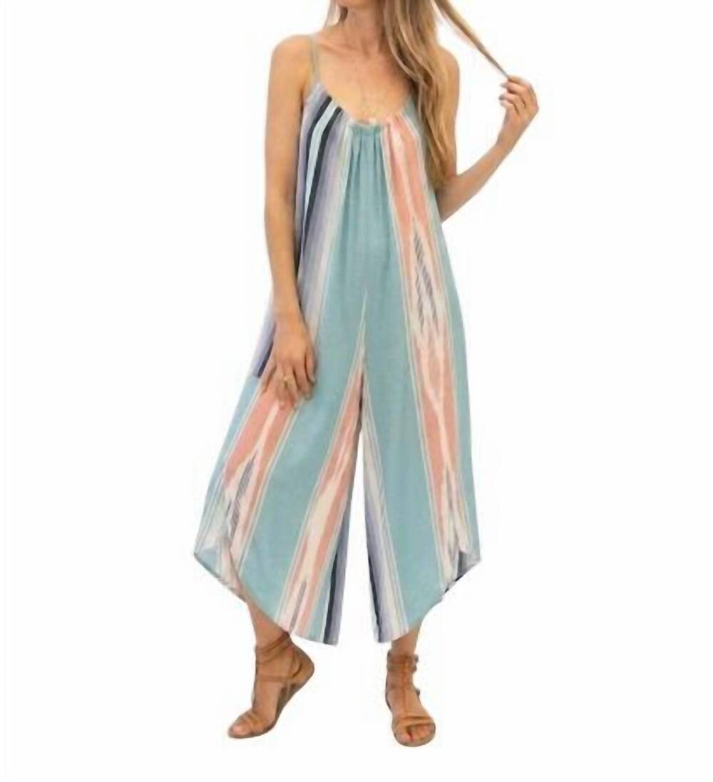 NEW TYSA sonoma playsuit adorable jumper in seaside serape print